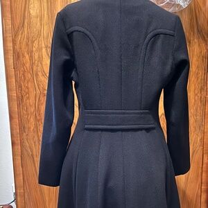 Vintage Belt Back Ladies Coat, size 8